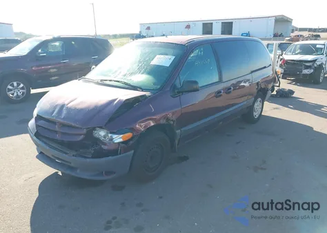 2000 Dodge Grand Caravan Se from USA, damaged, VIN 1B4GP44G7YB726329